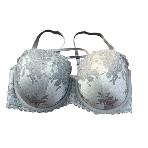 Torrid Women’s Gray Underwire Padded Push Up  Back Hook 40F Bra - Picture 1 of 10
